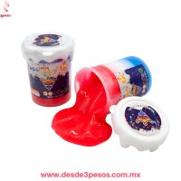 Super Slime Tricolor ICE caja con 12 pza. precio por 1 pza. 8 x 6 cm. H-1828