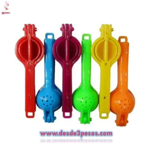 Exprimidor de Plastico Rigido.