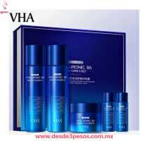 Acido Hialuronico B5 Kit de Cuidado de la Piel para Hombre 5 en 1 150 ml 35 ml y 50 ml