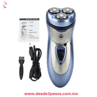 Afeitadora facial Recargable triple hoja flotante 16 X 6 CM Modelo SK-316