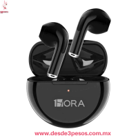 AudÃ­fonos InalÃ¡mbricos TWS | Bluetooth Manos Libres | Color Negro Brillante AUT119, Marca 1Hora