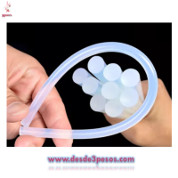 Bolsa con MEDIO KILO de Barritas de Silicon 25cm de largo