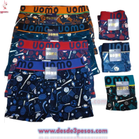 BÃ³xer para Caballero algodÃ³n Licra CH, M Y G varios modelos 