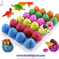 Huevo con Crescencio de Dinosaurio 4 x 4 cm