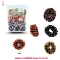 Dona Ondulada Mediana hecha de Cabello Sintetico 8 cm F-51