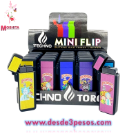 Encendedor tipo soplete de plastico recargable en color negro diseÃ±ado como foto 7 x 2.5cm.