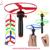 Juguete De Hélice con Disco Volador Y Cuerda 11 X 2 cm YO-082