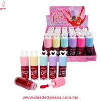 Labial Tinta tonos rojos FAVOR BEAUTY 9 x 3 cm. Caja con 24 pza. precio por pza. LG3793 Labial Tinta tonos rojos FAVOR BEAUTY 9 x 3 cm. Caja con 24 pza. precio por pza. LG3793