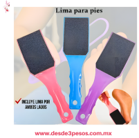 Lima Para Pies Doble Cara Suaviza Exfolia Grande 22cm LIN-19-1