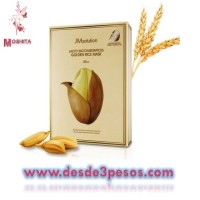 Mascarilla de Arroz Dorado contra Arrugas Produccion de Colageno 30g. 