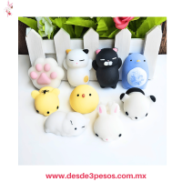 Mini Mochi Squishies Varios modelos 4.5 cm 6A-222