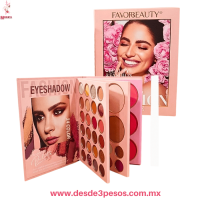 Paleta de Maquillaje en Forma de Libro FAVOR BEAUTY Lucky 43 Colores,