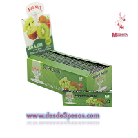 Papel para Cigarro HORNET Sabor UVA KIWI Sobre con 50 sabanas 