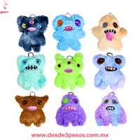 Llavero Peluche Fuggler Ugly Monster en varios modelos  7 x 6 cm, 251-56
