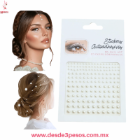 Planillas con 132 Perlas Cromadas c/u en diferentes Tamaños 19 x 12 cm MC23-P07