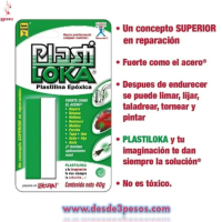Plastiloka, plastilina Epoxica 20 grs.