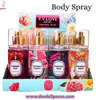 Spray Corporal BODY MIST diferentes aromas 88ml. presentaciÃ³n como foto