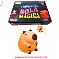 Squishi CAPIBARA 10 X 9 cm. Caja con 12pza. Precio por 1 pza. TT-2996
