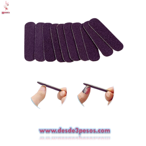 Paq. con 50 Pzs. Mini Lima Para UÃƒÂ±as. 8 cms Largo, Precio x Lima $0.75 centavos