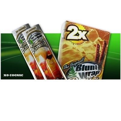 Sobre con 2 envolturas sabor COGNAC para cigarros, Double Platinum