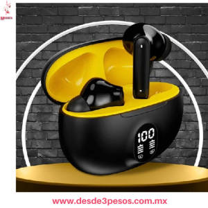 Auriculares InalÃ¡mbricos FXÂ® ElectrÃ³nica Siglo DiseÃ±o Ligero, Control TÃ¡ctil, Carga Tipo C 6 x 5 cm. 