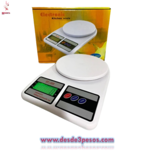 BÃ¡scula digital electrÃ³nica de cocina multifunciÃ³n, pantalla LCD SF-400, gramos y onzas (10000 g/353 oz) 22 x 15CM. 