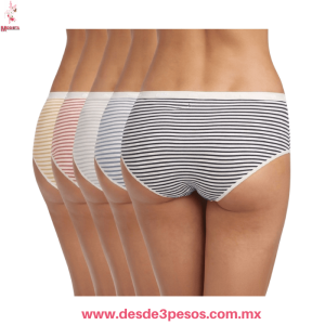 Bikini Rayado en colores Unitalla dama algodón DH2452