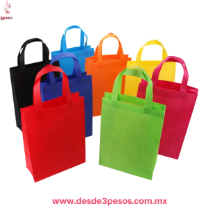 Bolsa Ecologica de Peyon 30 x 43 cm en colores lisos 