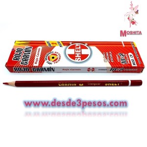 Cajita C/12 pzas. Rojo Camin , Shely