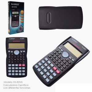 Calculadora Cientifica con Pantalla de 2 Lineas, Modelo SM-82MS.