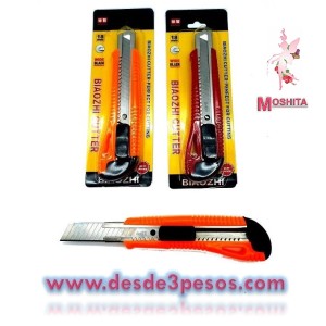 Cutter Navaja Ancha 18mm marca PROKSTOOLS 16 x 4 cm
