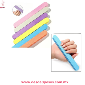 DUO Lima y Pulidora bolsa con 12 pza. en colores 18 x 2 cm AA-1103 DUO Lima y Pulidora bolsa con 12 pza. en colores 18 x 2 cm AA-1103