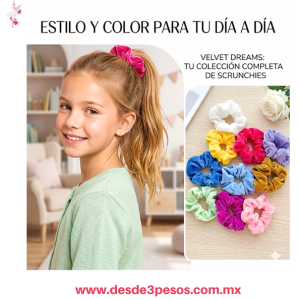 Dona de Terciopelo Suave en colores 11 cm. Diametro PJ26-2
