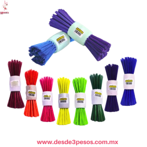 Escobeta PERICO Doble Cabeza Como Foto en colores variados 15 cm de largo