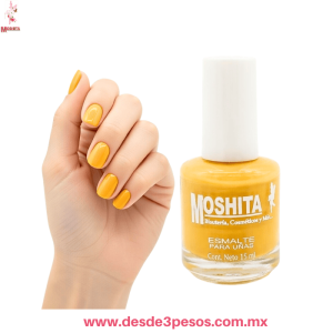 Esmalte para Uñas MOSHITA color Mostaza 15ml