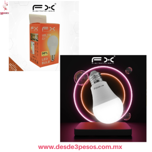 Foco LED E27, 11W, Luz Blanca FX