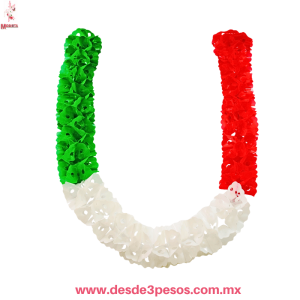 Guirnalda de Papel China Tricolor 3D Decoración Fiestas Patrias 3 Metros GQ-88 Guirnalda de Papel China Tricolor 3D Decoración Fiestas Patrias 3 Metros GQ-88