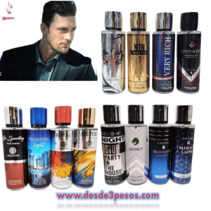 LociÃƒÆ’Ã‚Â³n Body para Caballero  250ml. Diferentes Aromas.