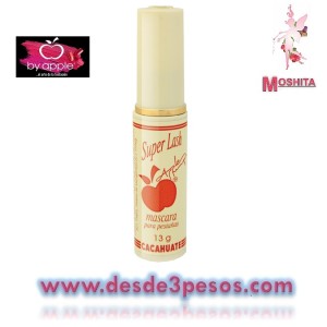 Mascara para Pestañas De CACAHUATE, Super Las, Marca By Apple 13 gr.