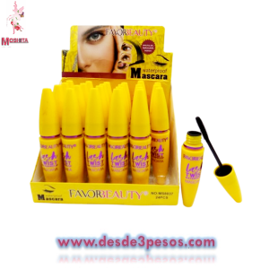 Mascara para pestañas FAVORBEAUTY LASH TWIST 12 X 2cm. Caja con 24pza. Precio por 1pza.