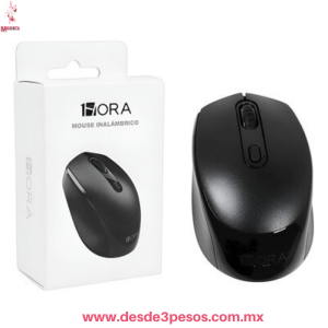 Mouse Inalambrico , Compacto 10.3 x 6.2 x 3.4 cm, Precision y Comodidad Marca 1Hora, RAT001