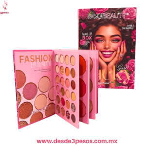 Paleta de Maquillaje en Forma de Libro FAVOR BEAUTY FASHION 48 Colores, 