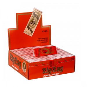 Papel Arroz para hacer cigarros Marca Zig Zag 75 Hojas 7 X 4 cm 