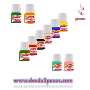 Pintura Cartel Vinci 25ml. En varios colores 