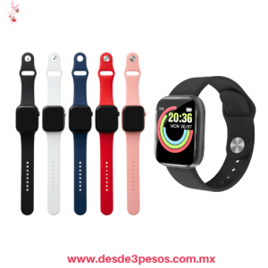 Reloj digital touch Adulto YW-0769 correa silicon de colores