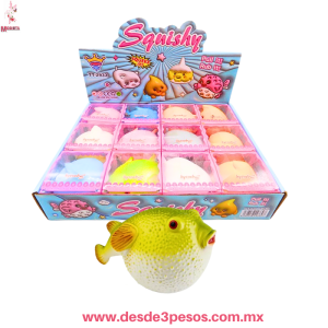Squishy AntiestrÃƒÂ©s, Figuras de Animalitos Suaves, Marca Squishy 7.5 cm 